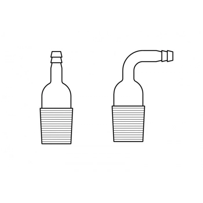 DESTİLASYON  ÇIKIŞ  BORUSU - Şilifli  NS 19/26