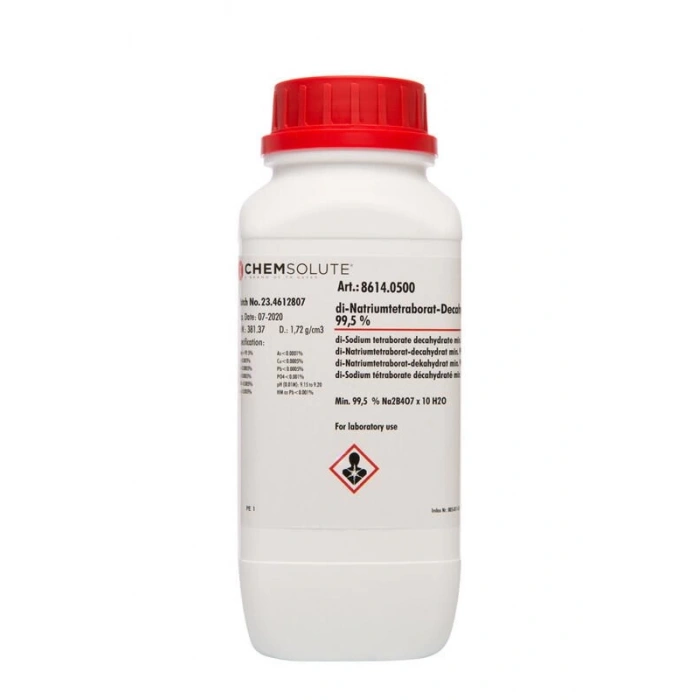 Di-Sodyum Tetraborate Decahydrate (M İn. 99.5 %) 500 Gr