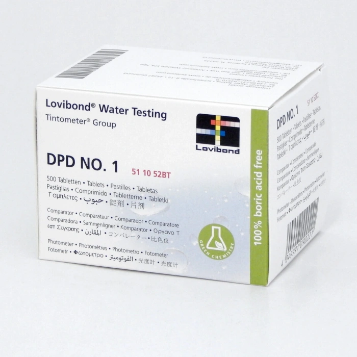 DPD No.4 Tablet Reaktifleri (Toplam Klor / Ozon) 500lü Paket