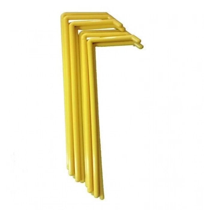 Drigalski Spatülü Plastik L Tipi 10’Lu Steril (Sarı)