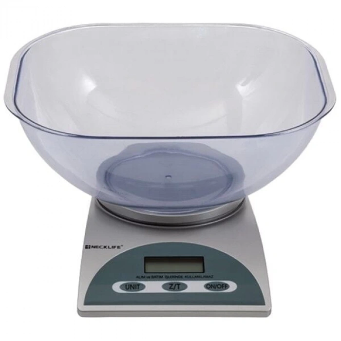 EK 3250 Çukur Kefeli Mutfak Terazisi - Hassasiyet: 1 gr. Max: 5 kg.