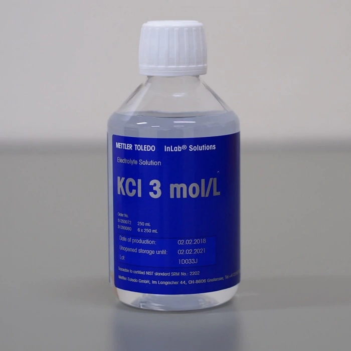 Electrolyte 3 mol/L KCl, 250mL Solüsyon