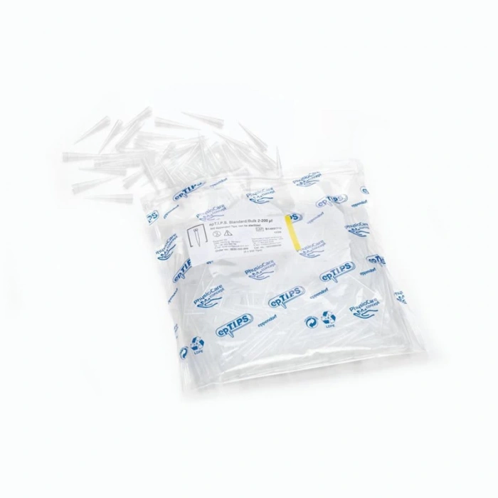 epT.I.P.S Standard 0.1 – 5 mL 5x100lük paket, şeffaf