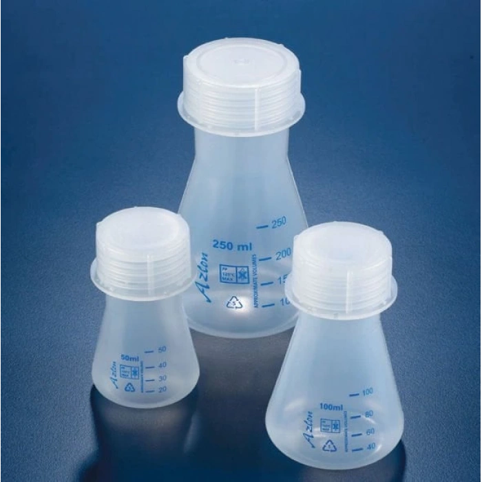 Erlenmayer Geniş Boyunlu Vida Kapaklı (Pp) 100 Ml