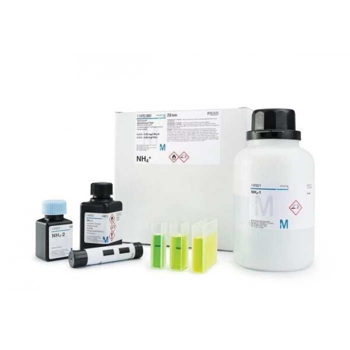 100856.0001 Fenol Testi Ölçüm Aralığı: 0.002 - 0.100 Fenol 0.025 - 5.00 Fenol Test / Paket: 50 - 250