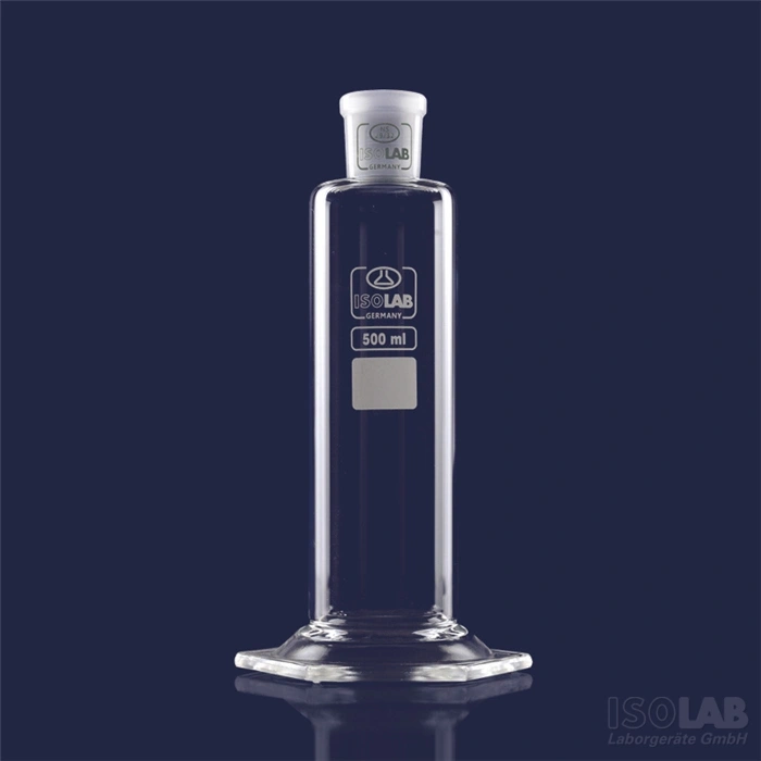 Gaz Yıkama Şişesi - 500 Ml - Dişi Şilif 29/32