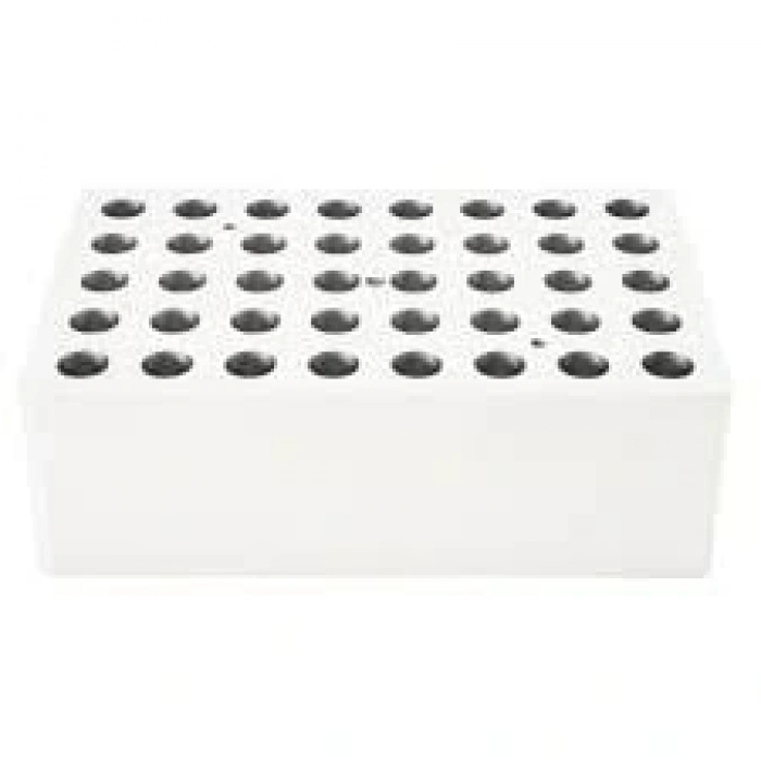Heating block, used for 2mL tubes, 40 holes
