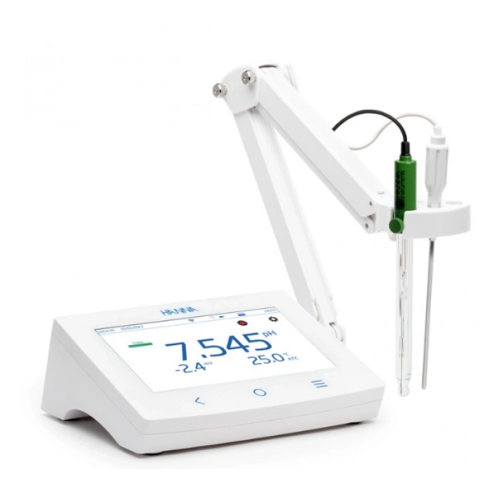 HI6221-02 Laboratuar Araştırma Sınıfı Tezgahüstü pH / mV Metre