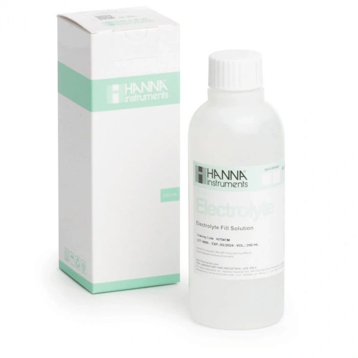 HI7041M Dissolved Oxygen probe electrolyte solution 250mL