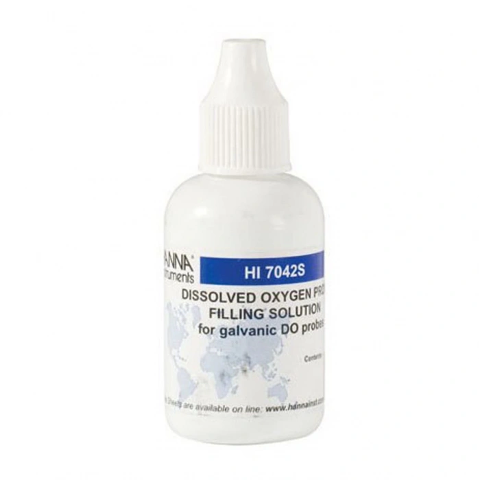 HI7042S Electrolyte solution for galvanic probes, 30 mL bottle