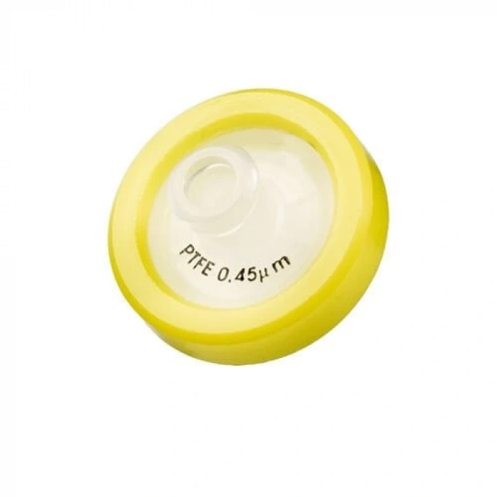 Hplc Şırınga Ucu Filtre 17mm, Ptfe, 0,45µm, Sarı 1 Adet