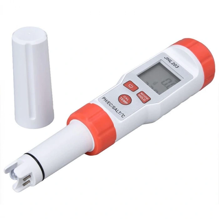 JHL203 pH, İletkenlik, Tuzluluk, Sıcaklık Ölçer (4 in 1)