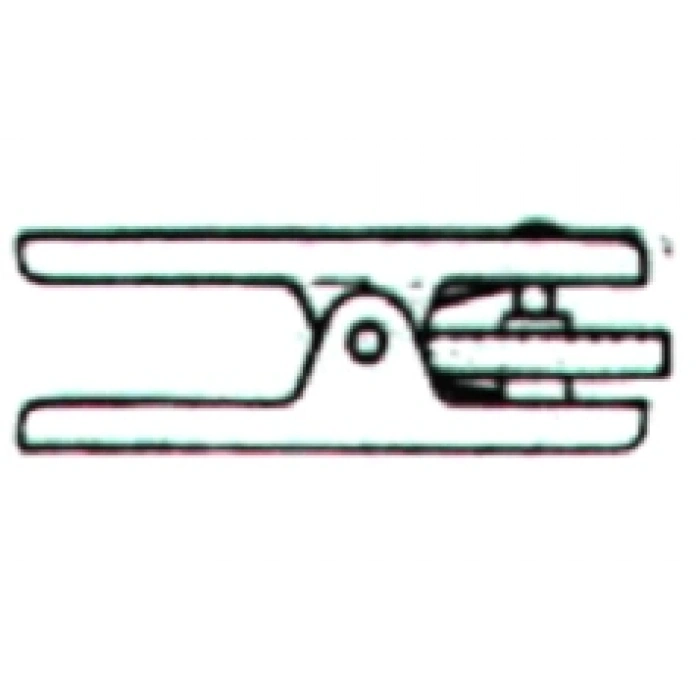 KÜRESEL ŞİLİF KISKACI - Metal  KS 29/15