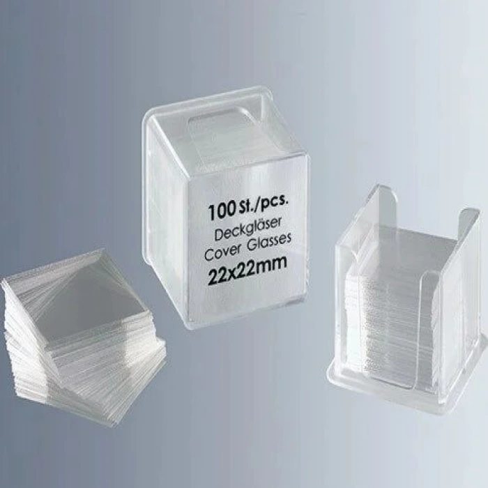 Lamel No:1, 18x18 mm, 100lük Şefaf Plastik Kutuda