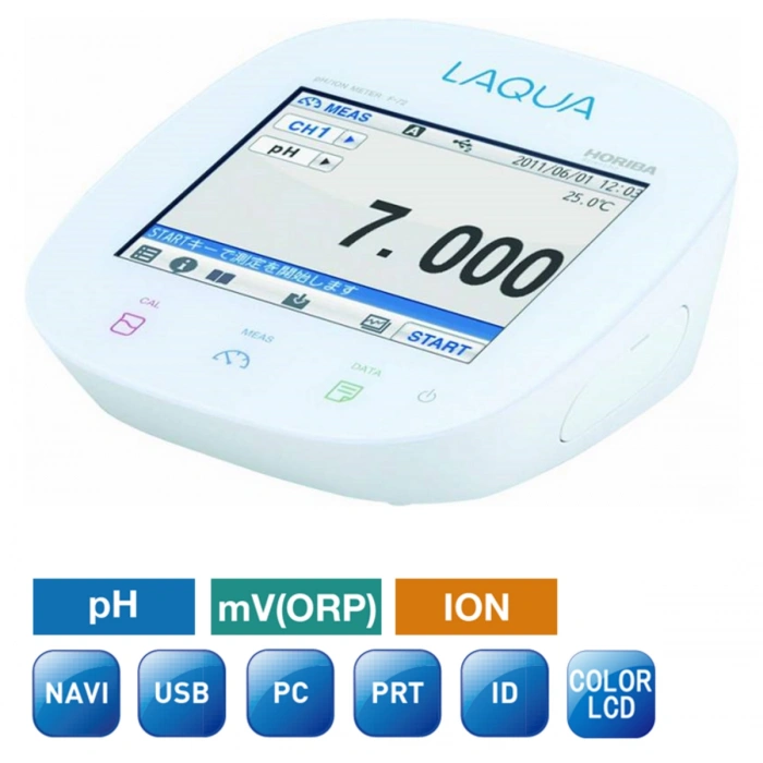 LAQUA F-72 Tezgah Üstü pH/ORP/İyon/Sıcaklık Ölçer