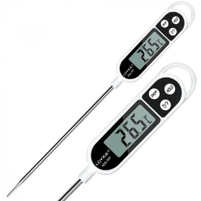 Loyka KGB 300 Geniş Ekranlı Saplama Problu Termometre