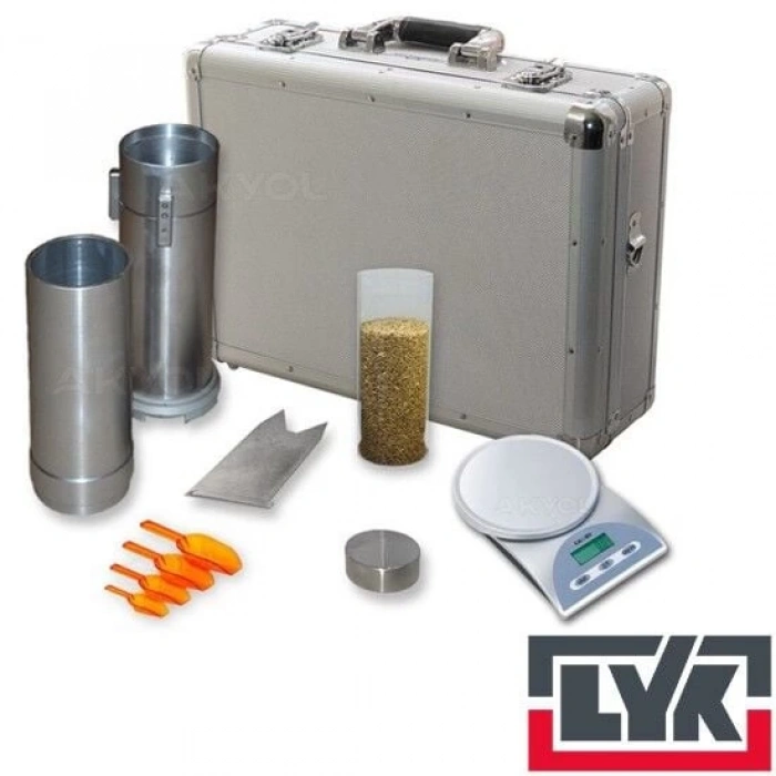 LYK AHS-M1 Alüminyum Hektolitre Seti 1 Litrelik