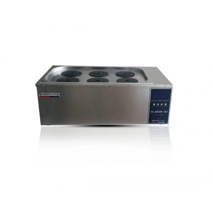 M 2536 Su Banyosu Altı Göz, Çift Sıra Halkalı Kapak, PID Mikroprosessör Kontrollü Dijital Termostat - Timer