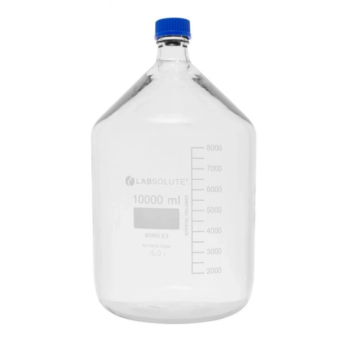 Mavi Vida Kapaklı Otoklavlanabilir Şişe 10000 ml 1 Adet / Paket