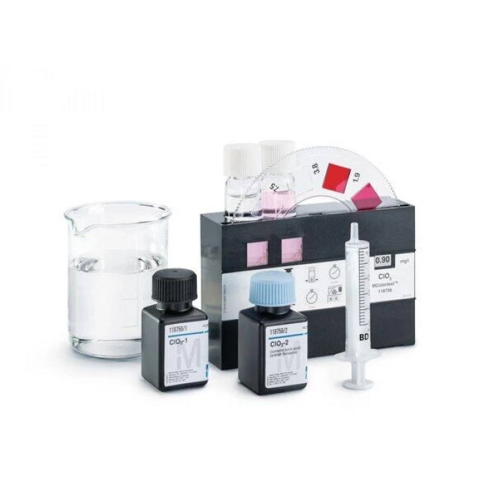 114759.0001 Merck Marka Mcolortest Demir Testi 0.1-0.2-0.5-0.8-1.2-2-3-5 Mg/L FeMetot : Triazin Test / Paket :500