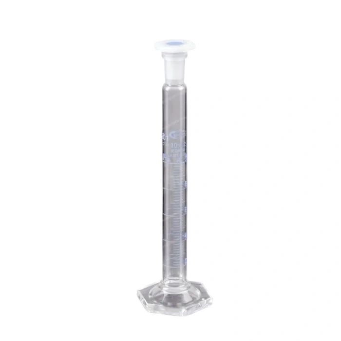 Mezür - Kapaklı - Uzun Form - Altıgen Tabanlı - A Kalite - Grup Sertifikalı - Skala Ölçüm Aralığı 1 ml - 50 ml