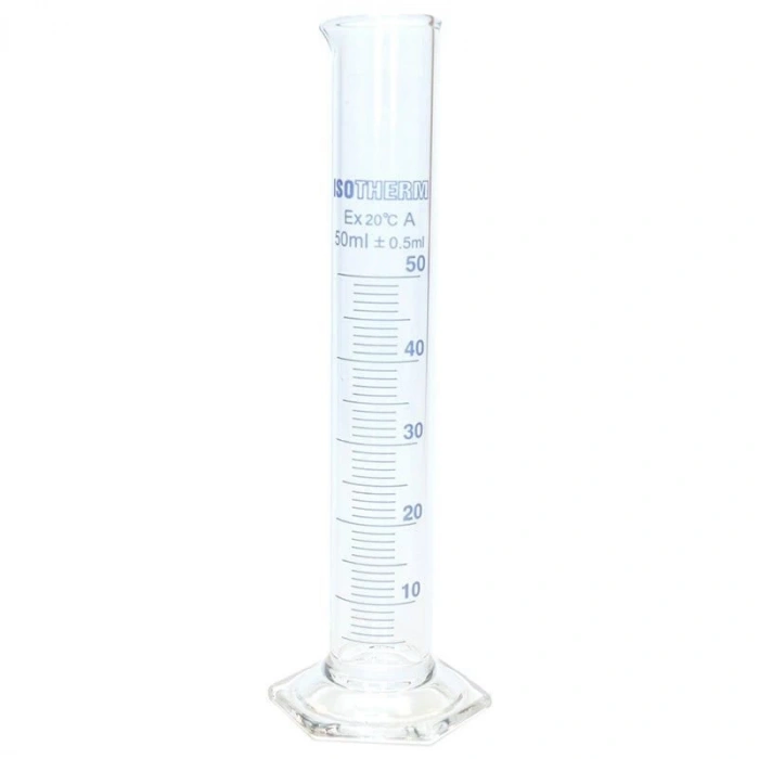 Mezür-Uzun Form- Altıgen Taban 50 ml