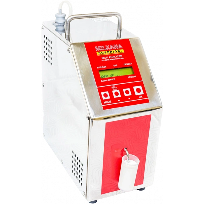 MILKANA® Superior Plus Süt Analiz Cihazı (6 Parametre / 90 Saniye) Yazıcısız