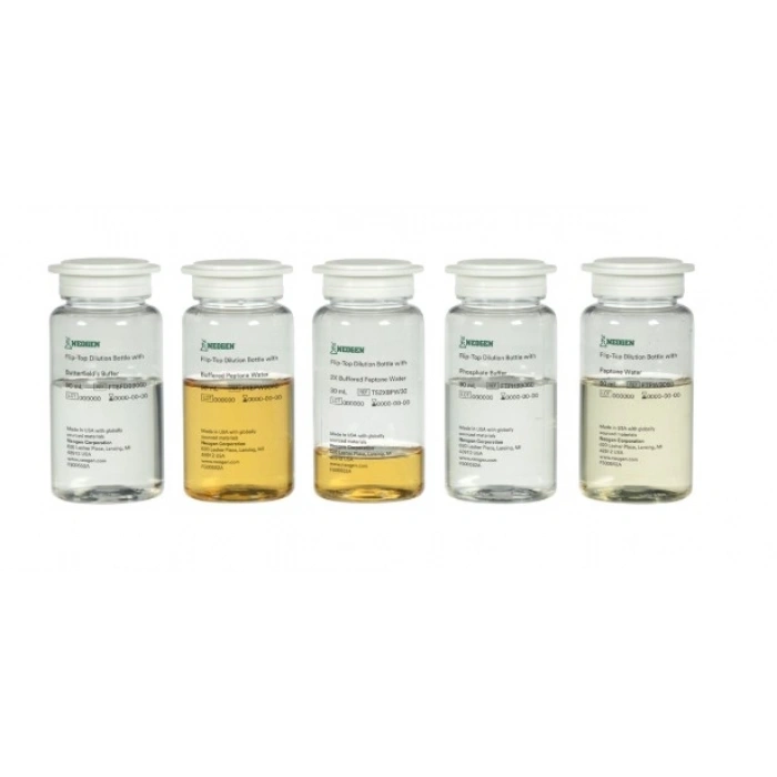 Neogen® Peptonlu Su İçeren Kapaklı Seyreltme Şişesi | FTPW9060 | 60 Adet