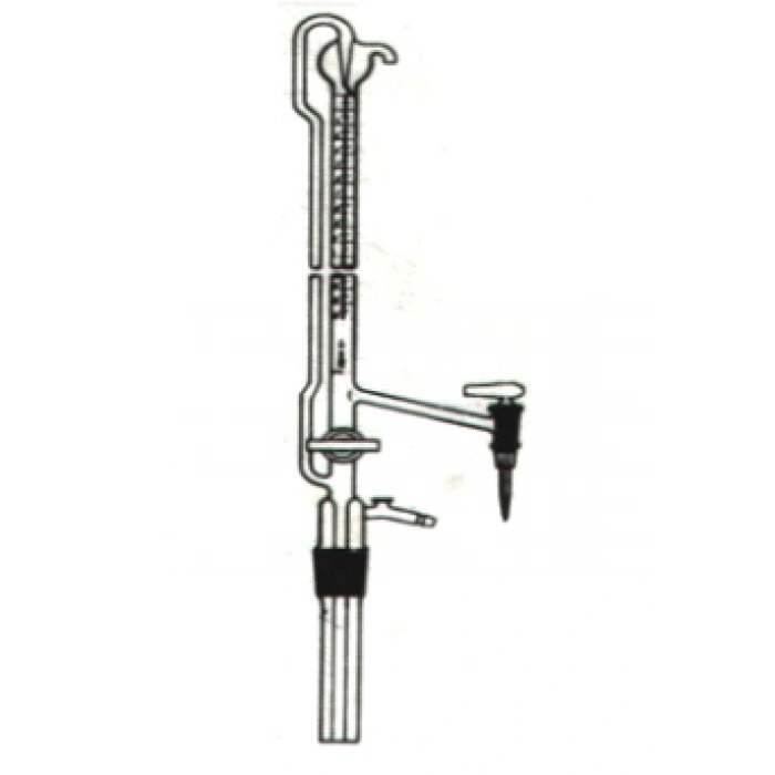 OTOMATİK BÜRET - AMBER renkli  Çift TEFLON Musluklu  DEPOSUZ  50