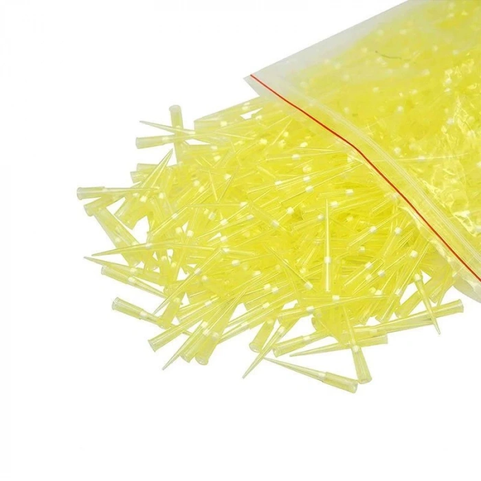 Pipet Uçları-200 Ul-Sarı Saydam 1000 Adet