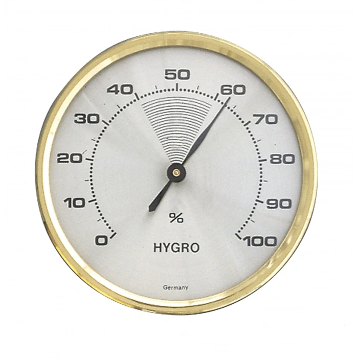 Pirinç halkalı analog higrometre