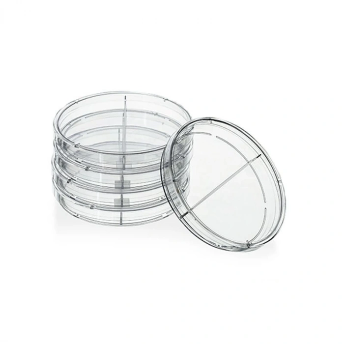 Plastik Petri Kabı Bölmeli Gama Steril 90 mm  27 AD / 1 PK