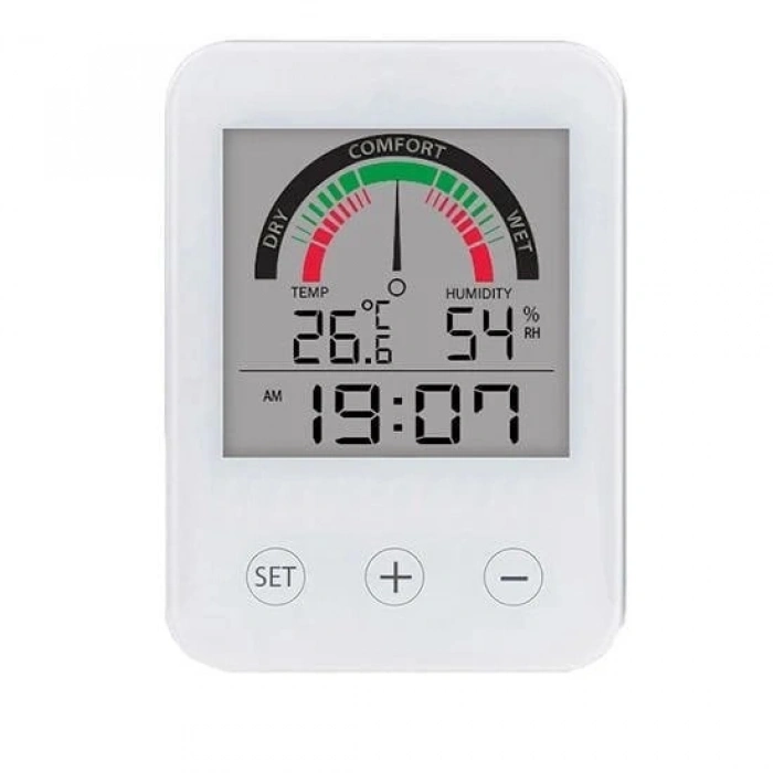 Pointer Scale Saat, Sıcaklık ve Nem Göstergesi