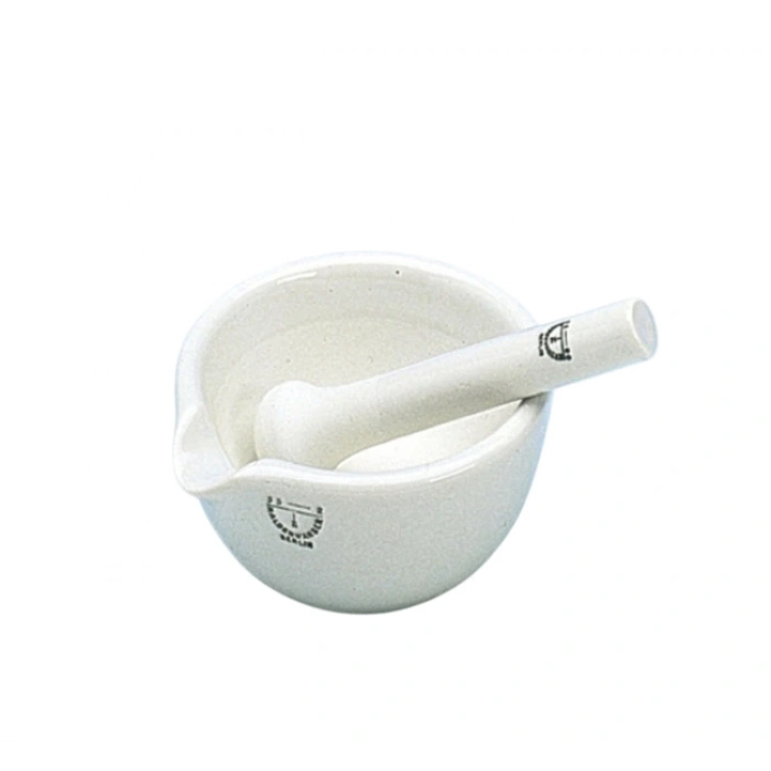 Porselen Havan, İçi Sırsız, 2600 ml, Havan Eli Hariç, Çap: 240 mm, Yükseklik: 100 mm 1 Adet