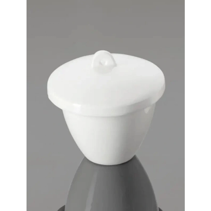 Porselen Kroze Orta Form - Kapaklı - 1150 C - 53x53 mm - 50 ml