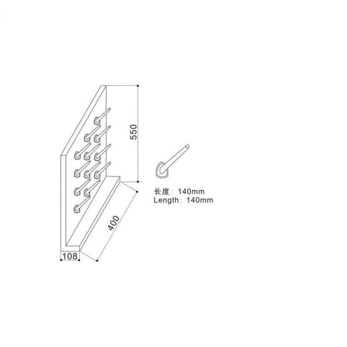 P.P. Kurutma Askılığı -27 Çubuklu ( 40*11*55h)