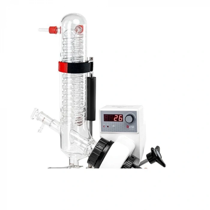 RE100-S Rotary Evaporatör Vertikal 20.... 200 rpm Manuel Lift