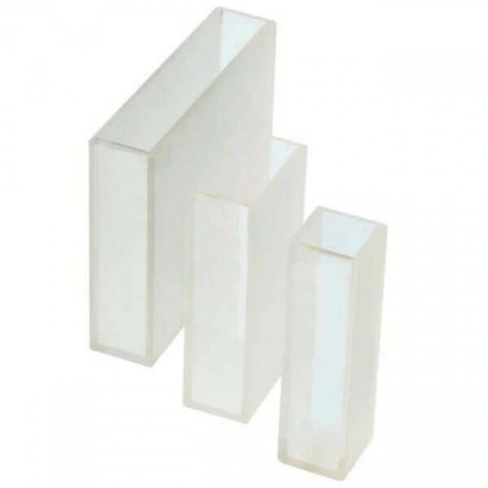 Rek 20 Dikdörtgen Cam Küvet, Işık Yolu 20 mm 2 adet