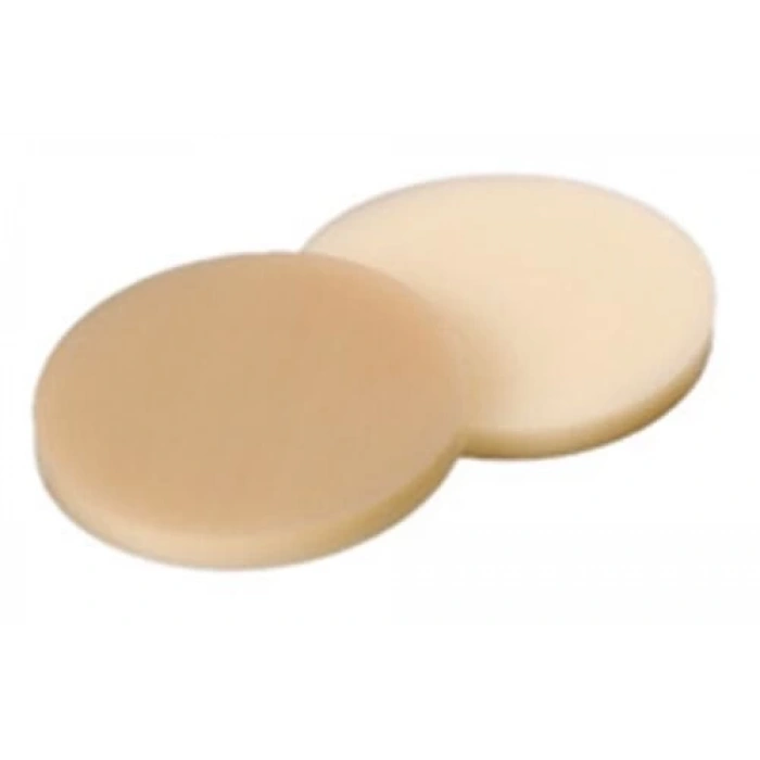 Septa 30,2mm, Silikon Krem/Ptfe Bej, 55° Shore A, 3.2mm, Schott Vidalı Kapak Gl 32 İçin 100 Adet