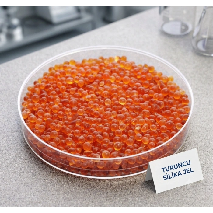 Silikajel Turuncu Nem Alıcı 1 Kg – İndikatörlü Küf ve Rutubet Önleyici