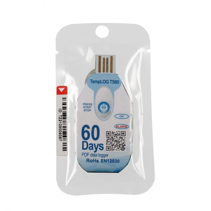 Tek yönlü sıcaklık veri kaydedicisi TempLOG TS60