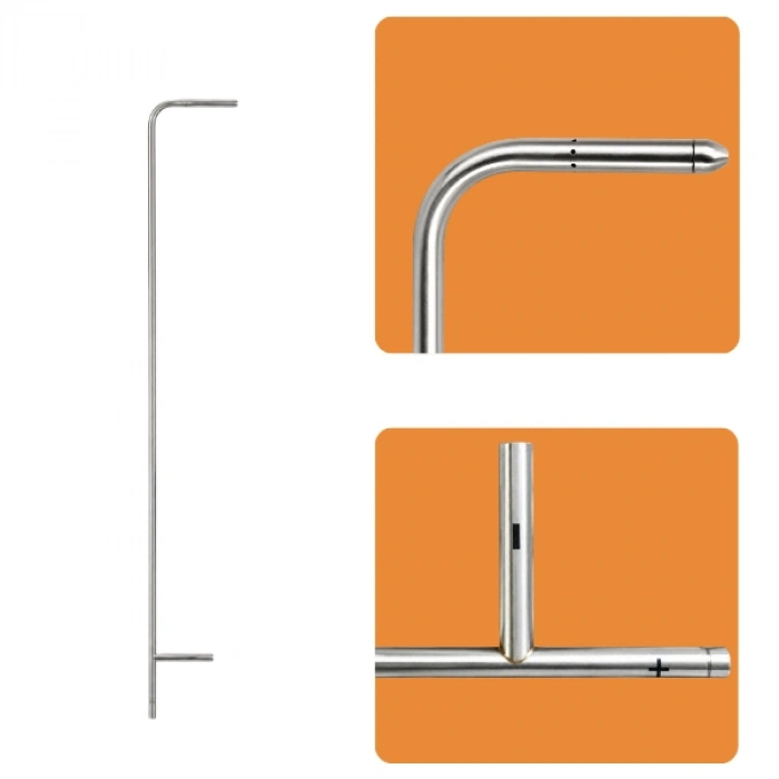 Testo 0635 2145 Pitot Tüpü | 350 mm Uzunluk | Ø 7 mm
