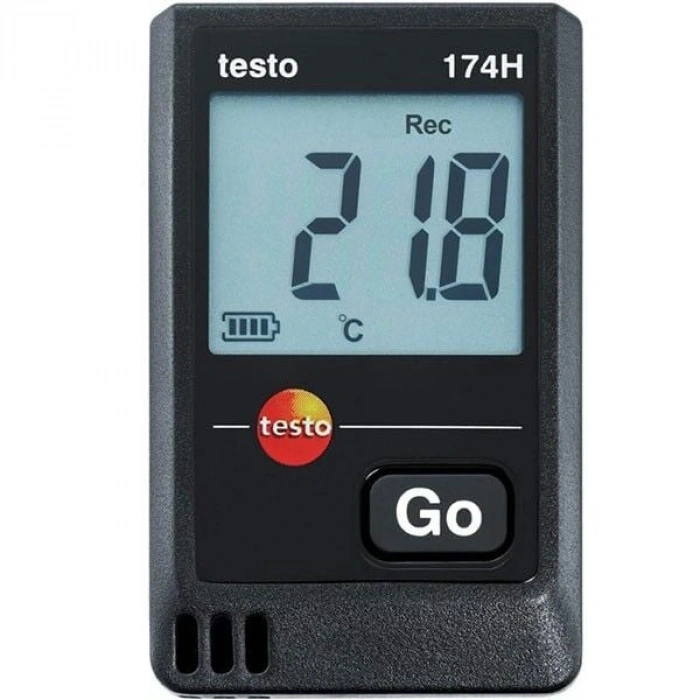 Testo 174H Mini Sıcaklık ve Nem Kayıt Cihazı (Sadece Cihaz)
