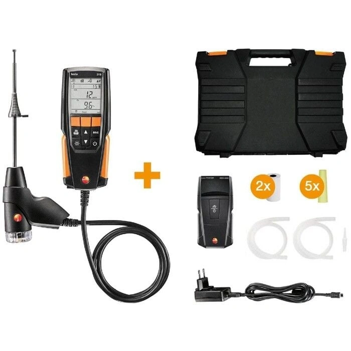 Testo 310 Baca Gazı Analiz Cihazı (Yazıcılı Set)