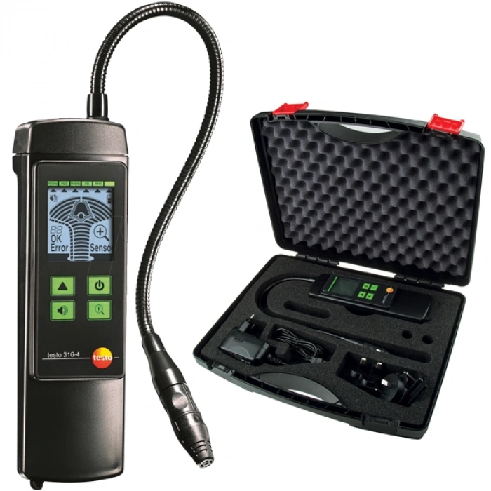 Testo 316-4 Soğutucu Gaz Kaçak Dedektörü