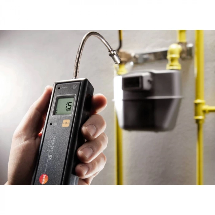 Testo 316-EX ATEX Sertifikalı Gaz Kaçak Dedektörü | Çok Hassas