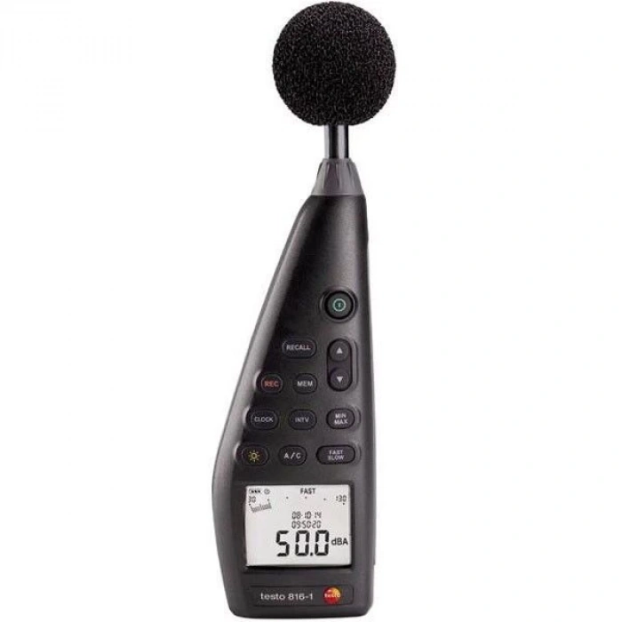 Testo 816-1 Gürültü Seviyesi Ölçüm Cihazı ve Kayıt Cihazı