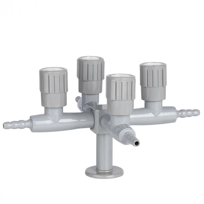 Tezgah Üstü Dört Çıkışlı Gaz Musluğu