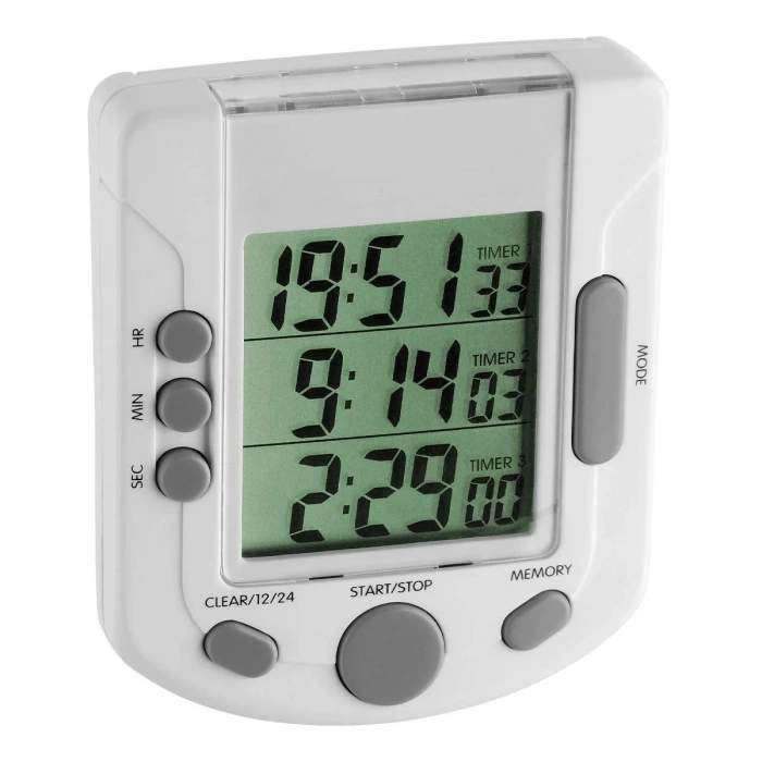 Tfa 38.2020 Üç Ekranlı Zamanlayıcı Triple Time