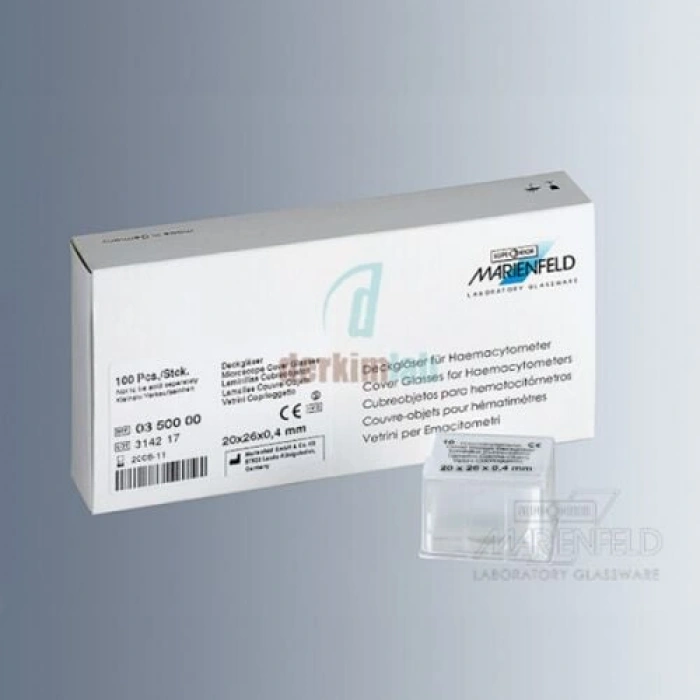 Thoma Sayım Lamı için Lamel, 20x26 mm (CE)